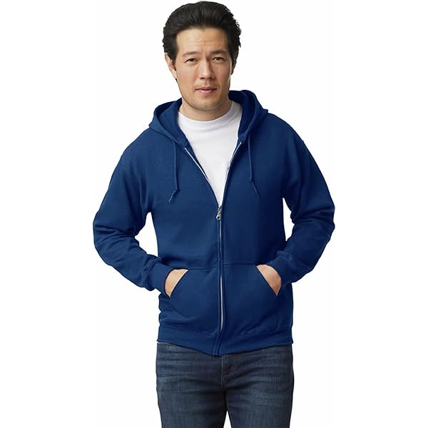 Lyle & Scott Men's Logo Zip Hoodie - Navy Blue, 100% Cotton, Drawstring Hood, Front Pockets, Size L 10 thumbnail image