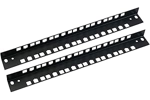 RACKMATIC.COM RackMatic - Perfil Rack 19" para SOHORack DIY 2 Unidades de bastidores 6U