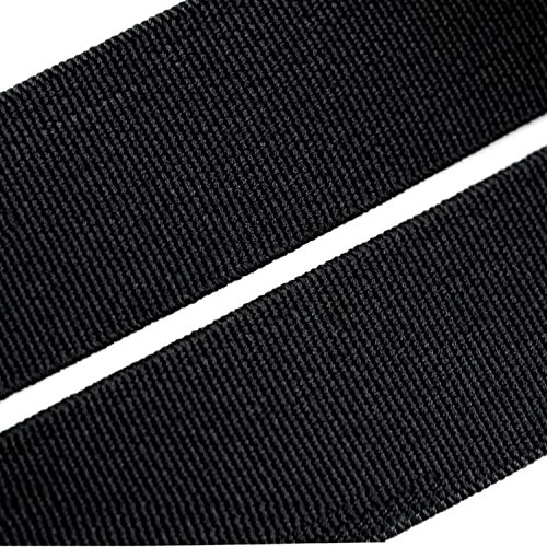 5 Meter Gummiband 40 mm Breit Schwarz oder Weis (Schwarz) - 7