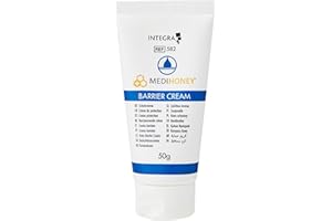 RENSHAW Medihoney Barrier Derma Cream, Paraben Free, All Skin Tone, Dry Rough and Itchy Skin, 50 g