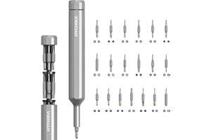HYCHIKA BETTER TOOLS FOR BETTER LIFE HYCHIKA Juego de destornilladores 39 en 1 para mecánicos de precisión 39 en 1 screwdriver set Ideal para Electrónica | Gafas | Relojes | Juguetes | Proyectos de hobby | Bicicletas