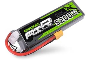 OVONIC 2S LiPo Batteria RC 5200 mAh 50C 7,4 V Batteria LiPo con connettore XT60 RC Evader BX Auto RC RC truck aereo RC UAV Drone FPV