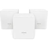 Tenda Nova MW3 Mesh WiFi System-325 حتى ㎡، استبدال جهاز توجيه WiFi وموسعه، التحكم في التطبيقات، لوحة سهلة