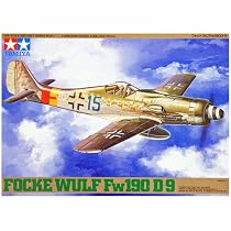 SECONDA GUERRA MONDIALE Germania'S FOCKE-WULF Fw190 A-3 TAMIYA 1:72 Kit Modello Aereo JAPAN
