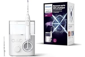 Philips Sonicare Power Flosser 3000 HX3711/20 Irygator, Biały, 1 Sztuka