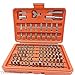 Produktbild tradeshoptraesio® – Kit Set 100 Stück Schraubendreher Sicherheit Manipulationssicher Torx Hex Bit Chrom Vanadium