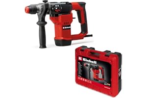 Einhell 950W Electric SDS Dill - 3.5J Impact Force, 28mm Concrete Drilling Capacity - TE-RH 28 3F Rotary Hammer Drill (3 Functions - Drilling, Impact Drilling, Chiselling with Lock)