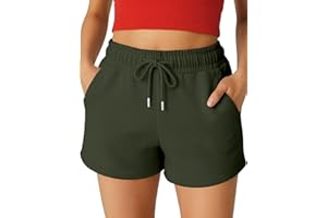 ROSS CAMP Kurze Hose Damen – Shorts Damen Sommer, Kurze Sporthose Laufshorts, Trainingshose Women Hosen Kurz Laufhose