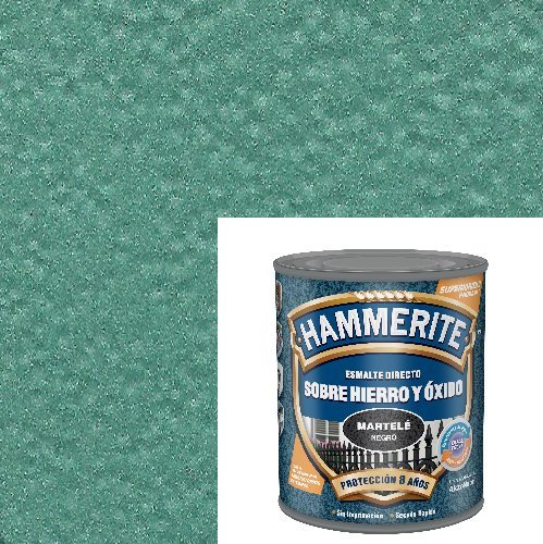 HAMMERITE - Esmalte Martele Verde M Hammerite 750 Ml