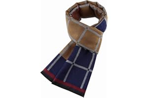 Ueither Uomo Sciarpa Autunno Invernale Termica Calda Morbida Casual Business