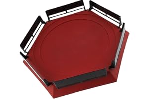 SHANRYA Meilleur stade, arène de canon en plastique, durable, résistant à l'usure, bords arrondis amovibles pour enfants à la maison