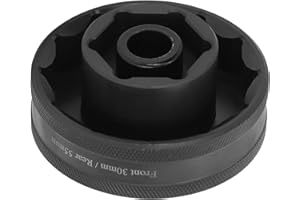 Sporgo Nuss für Ducati Motorrad Achsmutter vorn + hinten: Einsatz Achselwerkzeug, Achsenmutter Stecknuss Werkzeug für Ducati 1098, 1198, 1199, Panigale Multistrada Diavel, SW 55mm und 30mm