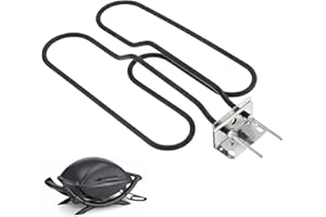 bowarepro 66631/65621 - Elementi riscaldanti per barbecue elettrico Weber, compatibile con Weber Q140, Q1400, elementi riscaldanti per barbecue Weber, spirale riscaldante in acciaio inox, 230 V, 2200