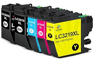 LeciRoba LC3219XL do atramentów lc3219xl brother wielopak i brother lc3217 wkłady atramentowe do drukarek Brother MFC-J5330DW MFC-J6530DW MFC-J6930DW MFC-J5335DW MFC-J5730DW MFC-J6935DW (5-pak)