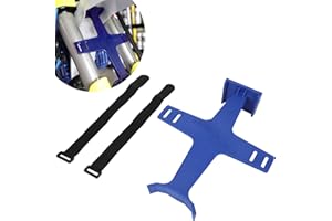 Runfarr Protector Horquilla Moto,Soporte Suspensión Herramienta de Transporte para Motocross Supermoto Enduro Pit Bike-Azul