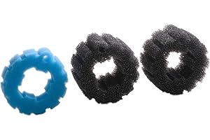 Koi- und Bonsaipark Herdecke KH Biotec Replacement Sponge Set Suitable for Oase Biopress 4000/5000 Filter Set 1 x Blue 2 x Black Also Fits Oasis