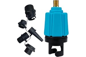 WOUMON SUP Pump Adapters,Air Valve Converter,Multifunction Air Valve Attachment for Kayak,Paddle Board,Canoe,Inflatable Boat