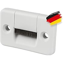 Fermaporta Per Tapparelle Beige - 8 Pezzi In Plastica Resistente, Prodotto In Germania Con Viti Incluse - Foto 2