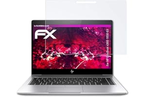 atFoliX Glasfolie kompatibel mit HP EliteBook x360 1030 G3 Panzerfolie, 9H Hybrid-Glass FX Schutzpanzer Folie