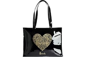 UKKD Borsa donna Borsa Da Donna Riutilizzabile In Pvc Borsa Eco-Compatibile Da Donna London Shopper Bag Bag Di Grandi Dimensioni Borsa A Tracolla Impermeabile,Grande