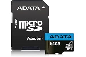 ADATA 64 GB, microSDHC, klasa 10 64 GB pamięć flash klasa 10 UHS-I - pamięć flash (microSDHC, klasa 10, 64 GB, MicroSDHC, klasa 10, UHS-I, 85 MB/s, czarny, niebieski)