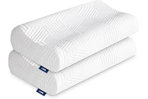 LAMB Poduszka z pianki z pamięcią kształtu o regulowanej wysokości, poduszka pod głowę, poduszka pod szyję, poduszka ortopedyczna pod szyję, ergonomiczna poduszka pod głowę, poduszka przeciw chrapaniu