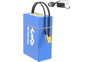 PANDA CYCLE (2-7 Days Delivery) Waterproof Ebike Battery Pack 36V 48V 52V 60V 72V 20AH 25AH Electric Bicycle Rechargeable Lithium Ion Batteries 18650 for 500W 750W 1000W 1500W 1800W Motorcycle/Trike/Go-Kart