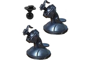 MILSENSE Supporto a ventosa per APEMAN Dash Cam Telecamera, facile da installare e rimuovere, forte potere di aspirazione Elevata durata, 2 pezzi
