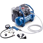 Scheppach C-ACT160/6-X Ak&uuml;l&uuml; Hava Kompres&ouml;r&uuml;, 40V, 6L Tank, 8 Bar, Yağsız, Pompa ve Aksesuar Seti, &Ccedil;ıplak Alet