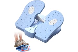 EQULUP Escalera Paso A Paso, Máquina Paso A Paso para Pies Mini Entrenador Paso A Paso Plegable Fitness Paso A Paso para Oficina En Casa