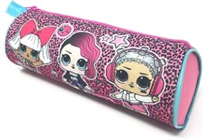 MCM L.O.L. Surprise Trousse Scolaire Étui à Crayons,LOL Surprise Round Pencil Case
