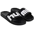 hummel CHUNK MEN SLIDERS Comfortable Cushioned Sole Arch Support Durable Lightweight Flexible Trendy Style Flip flops and Slippers Slides for Men Daily use Chappal