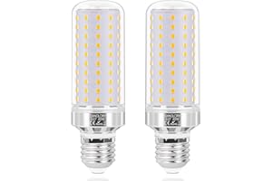 SanGlory Żarówka LED 20 W E27 ciepła biel żarówka kukurydza E27 3000 K, 2150 lm zastępuje żarówki 180 W, żarówka energooszczędna LED E27, żarówka z kolbą kukurydzy, śruba E27, oświetlenie LED, bez