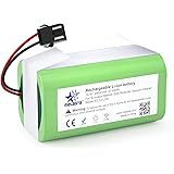 melasta 14.4V 2600mAh Li-ion Batteria di Ricambio Compatible IKOHS Netbot S14, S15, Lefant T700, Eufy RoboVac 11, 11S, 12, 15
