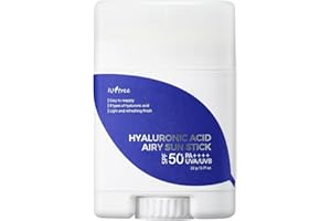 ‎ISNTREE ISNTREE Hyaluronic Acid Airy Sun Stick - Sonnencreme ideal für unterwegs - Sunscreen SPF/LSF 50+
