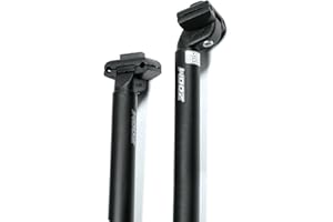 BONINBIKE ZOOM 8055320653063 Poste de sillín MTB de aleación 31,6 300 mm, Color Negro, Unisex, Talla única