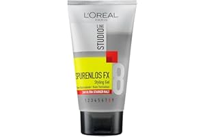 ‎L'OREAL PARIS L'Oreal Paris Studio Line Spurenlos FX Styling Gel 24h Ultra Starker Halt – Mineralien-angereicherte Formel für geschmeidiges Haar, ohne Rückstände