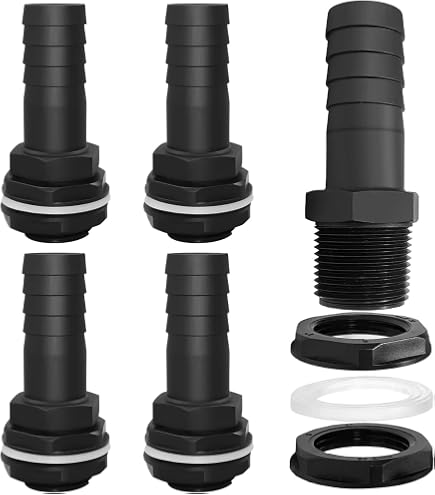 Adaptateur IBC Filetage Fin Vers Grossier [2 Pièces] - Raccord Étanche Pour Cuve, Citerne - Usage Jardin & Industriel