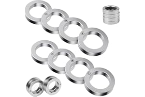 Vibbang 2 Stück Fidget Skill Ringe, 4 Finger Fidget Toys Set, Stress Ring für Erwachsene, Stressabbau Sensorische Ringes , Outdoor Spielzeug Adhs Ring Geschenk für Kinder Beruhigend Bei Stress Angst