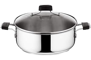 Lagostina Tempra Inox Faitout 24 cm + Couvercle 012895031224