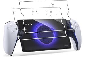 AriKroii Funda compatible con Playstation Portal Remote Player 2 pieza Protector de pantalla para PS portal para cristal blindado