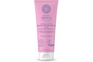 NATURA SIBERICA Masque naturel certifié pour les mains - Réparation et rajeunissement
