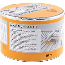 Nastro Sigillante Butilico Sika - Foglio Alluminio - Impermeabile 10m X 100mm - Foto 12