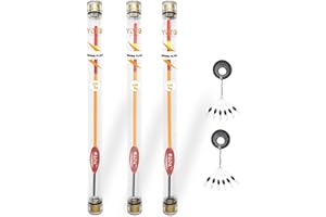 YOTO Set di galleggianti da pesca, galleggianti da pesca scorrevoli da 2g 3g 4g con fermi Bobber