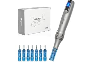 Dr. pen Ultima M8S professionell microneedling Pen – trådlös dermapen för män och kvinnor, perfekt för nybörjare – med 7 olik
