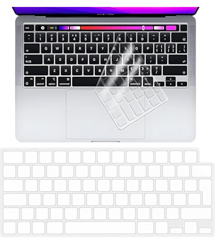 Copritastiera MOSISO Per MacBook Air/Pro M1-M4 - TPU Impermeabile, Grigio, Con Shortcut EU