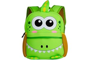 BAIGIO Mochila Guarderia Niño Mochila Infantil Kindergarten,Pequeñas Mochilas Escolares de Dibujos Animados Animales para Niñas Primaria Linda Bolso Bebe Guarderia Preescolar para 3-5 Años