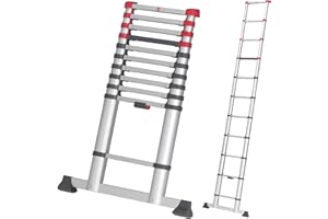 Hailo Échelle télescopique 7113111 - Argent (1 pièce)