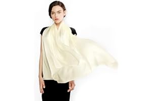 RIIQIICHY Stola Damen Festlich Fur Abendkleid Chiffon Schals Tücher Pashmina Schultertuch Sommer Hochzeit
