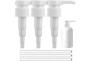 YUEJIESELECTED Pompa dosatrice da 1 l per Best Body Nutrition, 30 mm, dosatore per sciroppo, riutilizzabile, pompa per shampoo, testa per 28/410, contenitore filettato (1 L-3 pezzi)